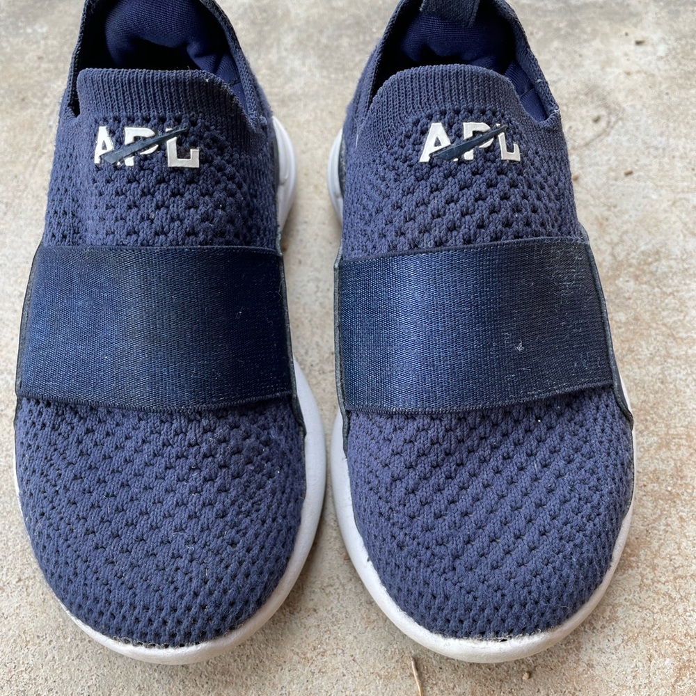 APL Kids Dark Blue Slip-On Sneakers